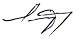 Изображение автографа