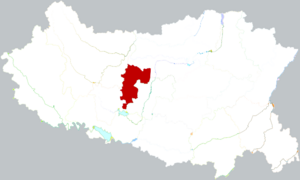 Фусин на карте