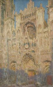 Claude Monet - The Rouen Cathedral at Sunset - Pushkin museum.jpg