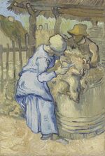De schapenscheerster (naar Millet) - s0042V1962 - Van Gogh Museum.jpg