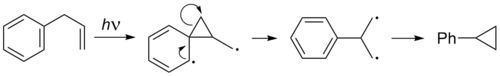 Di-p-methane rearrangement of allylbenzene.png