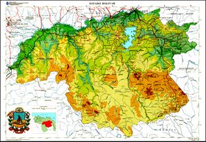 Боливар на карте