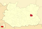 Расположение муниципалитета на карте провинции