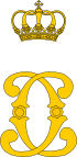 Royal monogram of Carol I of Romania.svg