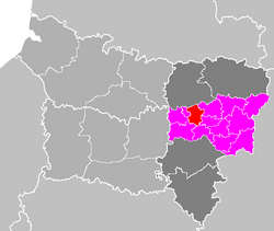 Ла-Фер на карте