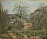 Camille Pissarro, Le Chalet, la Maison Rose, 1870, RF 1937 58, musée d'Orsay.jpg