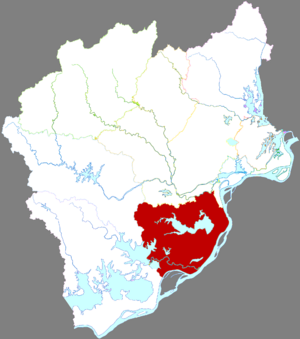 Ванцзян на карте