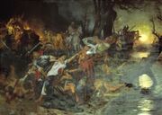 Funeral feast of russians in 971 by Siemiradzki.jpg