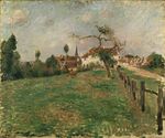 Pissarro - The Village of Éragny, 1885.jpg
