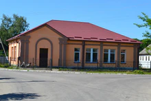 Protestant church in the Shatsk, Ukraine.JPG