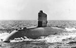 USS-'Albacore'-at-sea-(1954) cropped.jpg