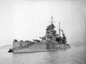 HMS Queen Elizabeth в 1941&nbsp;году