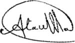 Изображение автографа