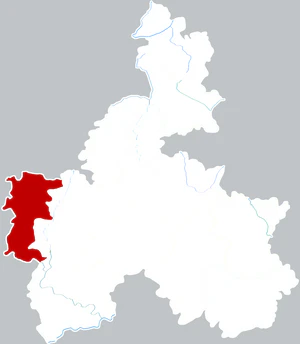 Чаншунь на карте