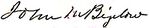 Изображение автографа