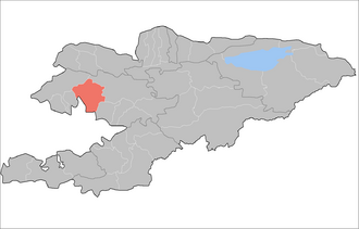 Аксыйский район на карте
