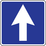 Latvia road sign 501.svg