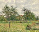 Pissarro - Autumn, Morning, Cloudy, Eragny, 1900.jpg