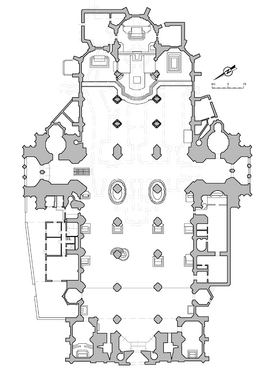 St. Stephen's Cathedral, Vienna - Plan.png