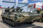 BMP-2 with modernized turret at Engineering Technologies 2012 01.jpg