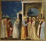 Giotto di Bondone - No. 11 Scenes from the Life of the Virgin - 5. Marriage of the Virgin - WGA09183.jpg