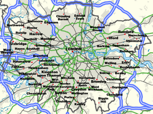 London на карте