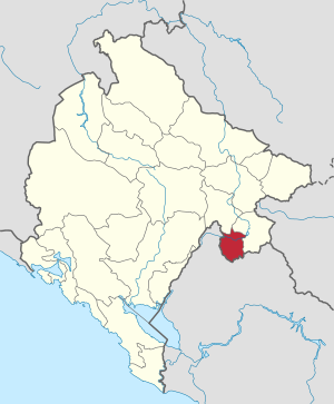 Гусине на карте