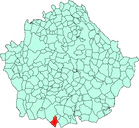 Расположение муниципалитета на карте провинции