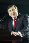 President of Georgia Mikheil Saakashvili in Tbilisi, March 22, 2008.jpg
