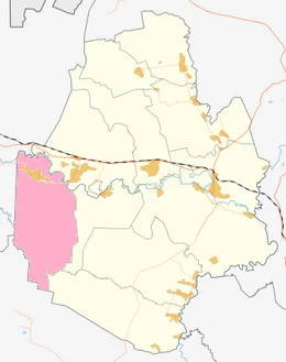 Большесудаченское сельское поселение на карте