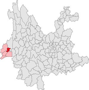 Лянхэ на карте