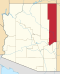 Map of Arizona highlighting Apache County.svg