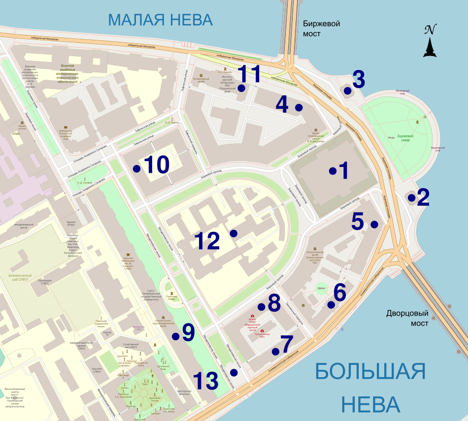 Spit of the Vasilievsky Island Plan - ru.svg