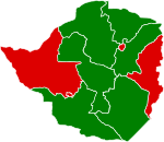 2018 Zimbabwean presidential election by provinces.svg