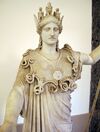 Atena farnese, copia romana da orig. greco della cerchia fidiaca, forse Pyrrhos nel 430 ac ca., 6024, 02.JPG