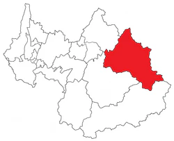 Кантон на карте департамента Савойя