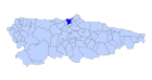 Castrillon Asturies map.svg
