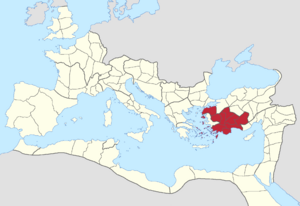 Диоцез Азия на карте