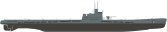 Shadowgraph Leninets class XIII-1938 series submarine.svg