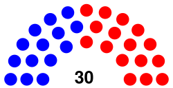 USA Arizona Senate 2020.svg