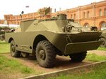 9P137 vehicle with 9M17P missiles of anti-tank complex «Flejta» («Falanga-P») in Military-historical Museum of Artillery, Engineer and Signal Corps in Saint-Petersburg, Russia.jpg