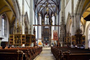 Bardejov intérieur basilique Saint-Gilles.jpg