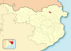 Расположение муниципалитета на карте провинции