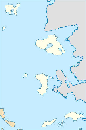 Северные Эгейские острова на карте