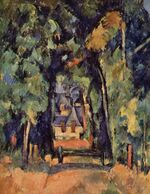 L'Allée à Chantilly, par Paul Cézanne, Yorck.jpg