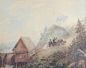 Lermontov - The Landscape with the Mill and the Horse Cart.jpg