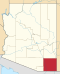 Map of Arizona highlighting Cochise County.svg