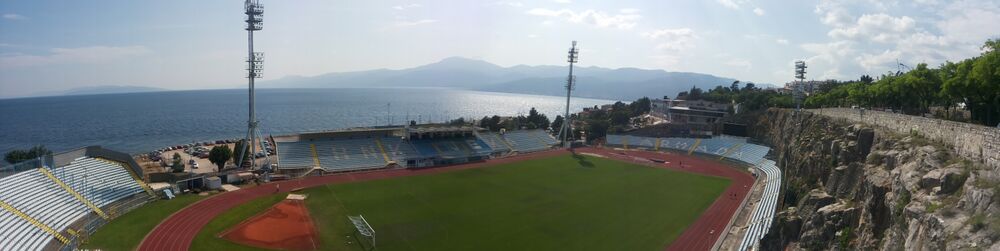 Панорама стадиона Кантрида