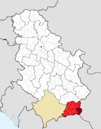 Босилеград на карте