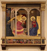 Beato angelico, annunciazione di cortona, 1434-36, da s. domenico, 01.jpg